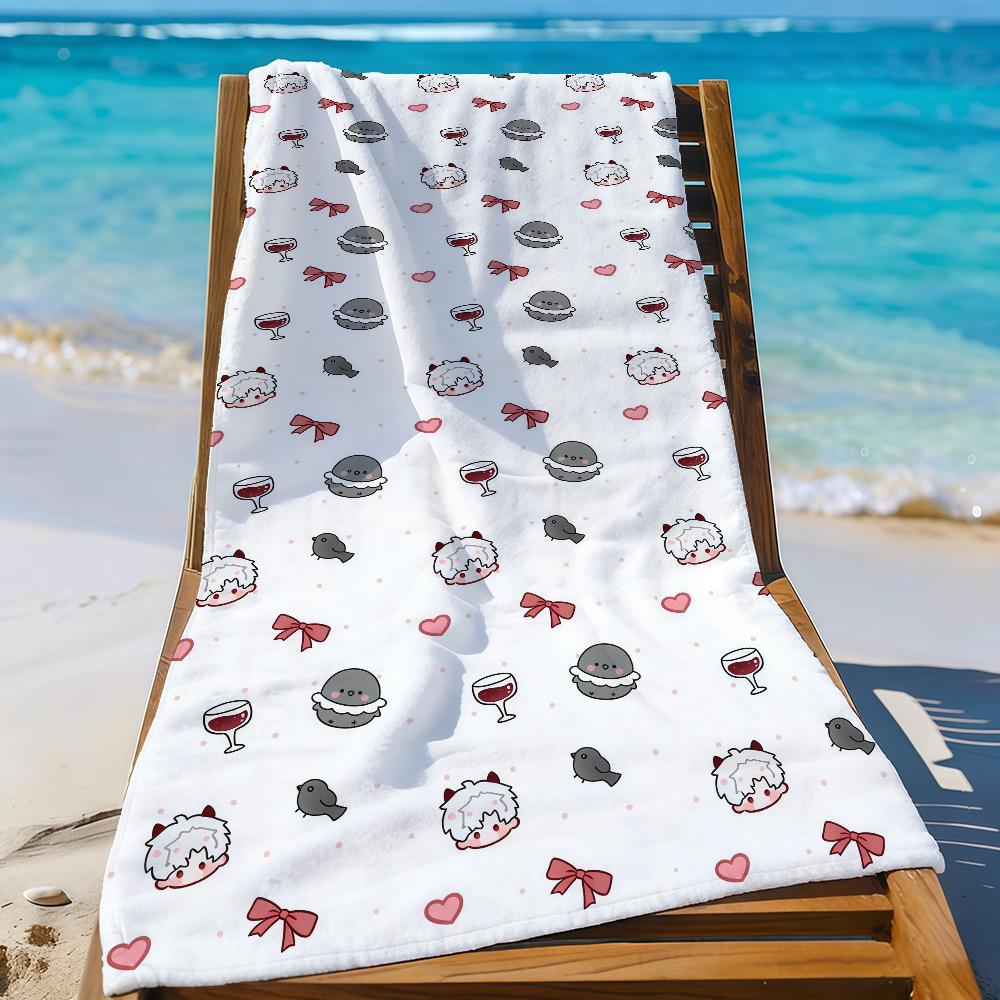 Spiel Love and Deepspace Handtuch Schnelltrocknend Strandhandtücher Sind Geeignet Für Schwimmbäder Camping Yoga Und Das Fitnessstudio