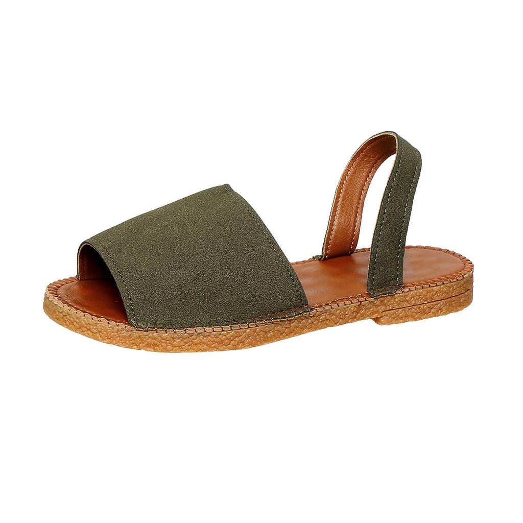 Fashion Comfortable Fashion Beach Woman Sandals Women Flat New 2025 Ladies Luxury Summer Low Shoes Without Heels Female Casual Sandals