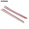Rear Bumper Corner Cover Trim For Honda CR-V CRV 2017-  Chrome Anti-collision Strip Exterior Accessories Car Styling