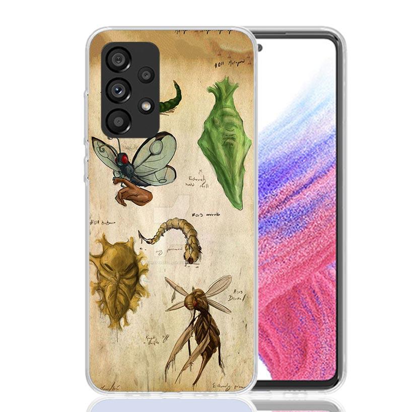 Bugs Bees Scientific Decomposition Phone Case For Samsung Galaxy A17 A16 A14 A15 A13 A57 A56 A54 A55 A53 A37 A36 A34 A35 A33 A26