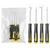 4-Piece Oil Seal Hook Set: Tire Repair & O-ring Puller Removal Tools