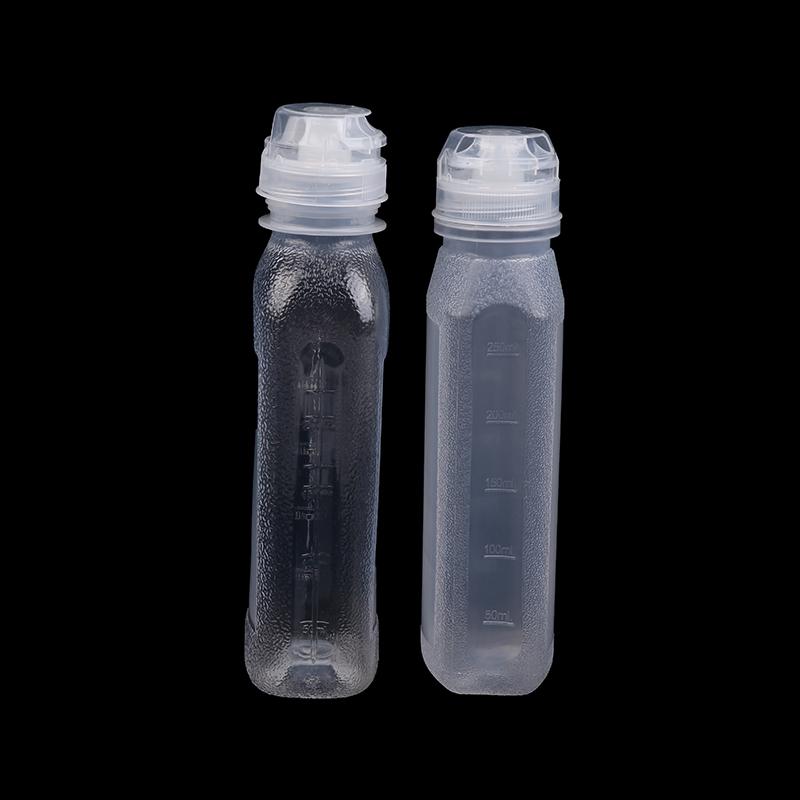 300/500/1000Ml Kitchen Oil Bottle Plastic Seasoning Squeeze Bottle For Salad Bbq Sauce Condiment Containers Cooking Tool