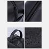 Men Leather Travel Business Shaving Cosmetic Bag Portable Toiletry Bag Large Capacity Organizer Handheld Toiletry Kits