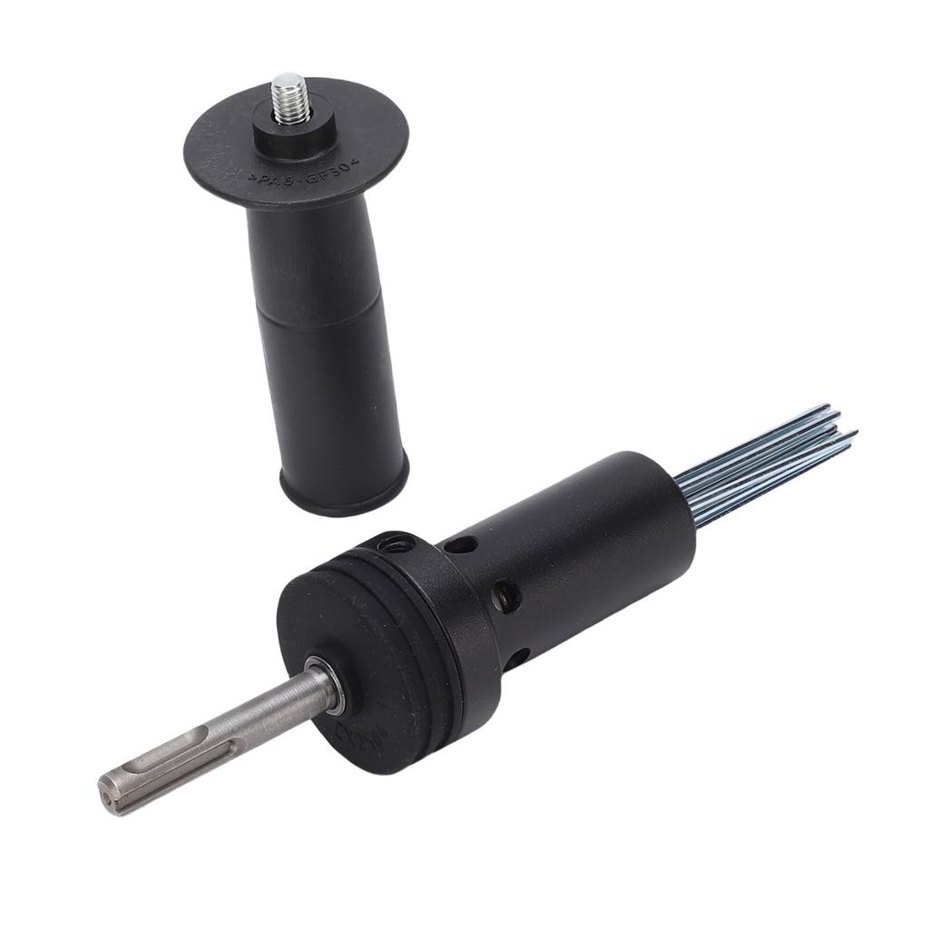 2 Schaft 2 Nut Elektrohammer Nadel Adapter für Rostentfernungsmeißel
