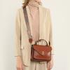 2025 Genuine Leather Vegetable Tanned Leather New High-end Simple Fashionable Elegant Women's Bag Handbag Shoulder Crossbody Messenger Bag