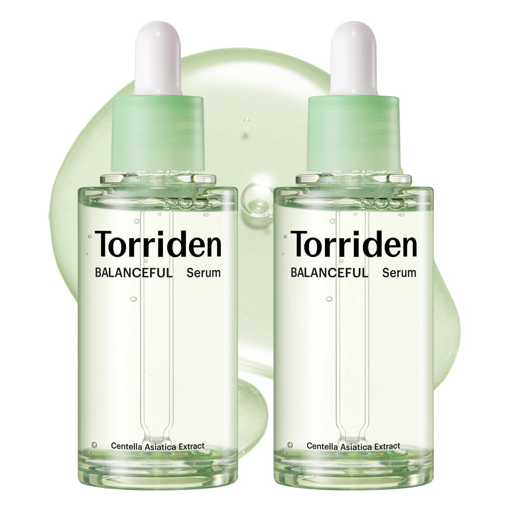 Torriden Balanceful Cica Serum 50ml of Serum with CICA Mild Skin Balancing Care for Irritated and Sensitive Korean Combination Sensitive Large