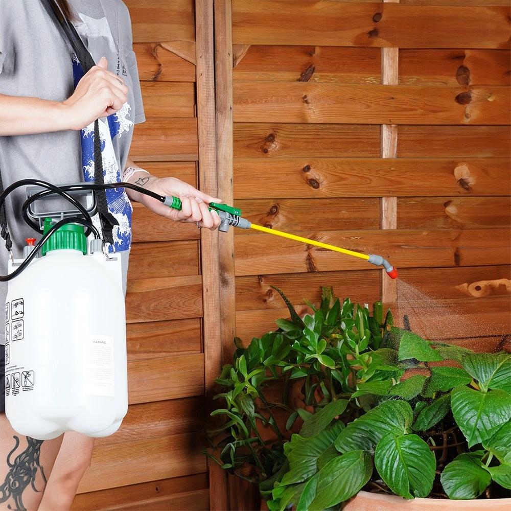Garden Pressure Sprayer for Weeds, Large Sprayer, 5L