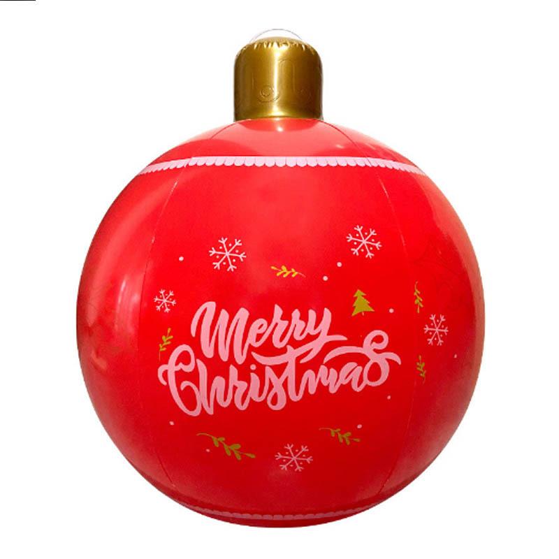 Aufblasbare Weihnachtsbaumkugel für festliche Dekoration