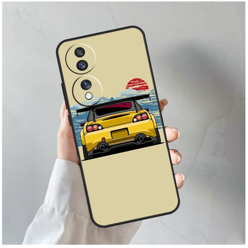 JDM Cars For Honor Magic 8 5 6 7 Pro Case For Honor 200 400 70 90 Lite X8c X8b X9a X9b X9c X9d Win RT Honor 400