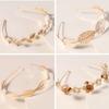 10pcs/set Simple Design Head Band Hairwear 3-7mm Head Hoop Base Metal Headband  Bridal Accessories