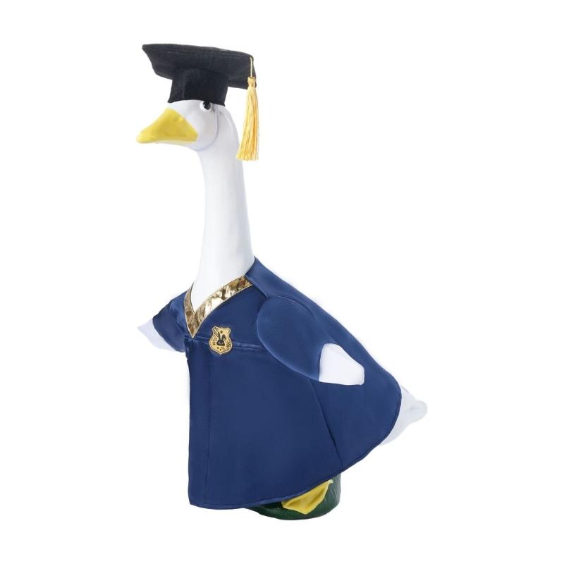Funny Graduation Outfit Graduation Season Geese Costume Gag Robe with Cap For Outdoor Display Gathering Decoration