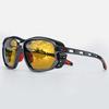 Photochromic Polarized Fishing Sunglasses Men UV400 Anti Glare Windproof Sports Eyewear with Foam Pad for Fishing Hiking 4