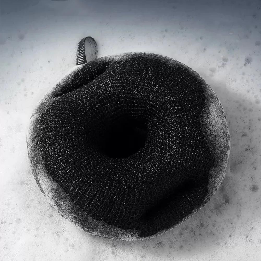 Badesvampkuler Rengjøringsbørste Dusjsvamp Kroppsrenser Eksfolierende Skrubber Badeball 3d Massasjebørste Baderomsutstyr