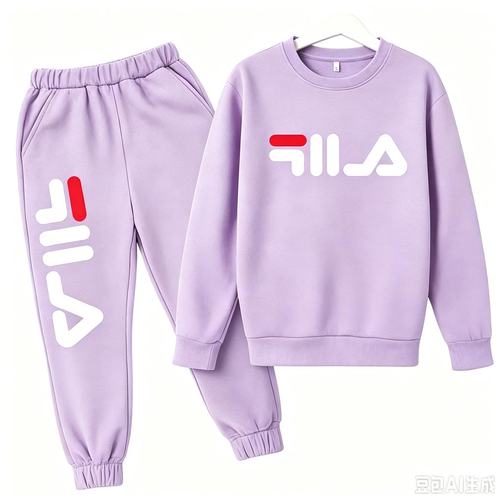 2025 Frühling und Herbst Kinder Jungen und Mädchen Lässiges Sportoberteil + Hose 2-teiliges Mädchen-Anzug 3-14 Jahre Outdoor Jogginganzug