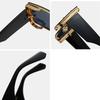 Square Punk Sunglasses Women Men One Piece Large Frame Punk Glasses Fashion Ladies Driving Eyewear