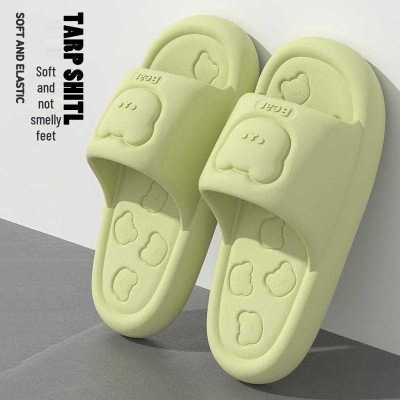 Thick-Soled Cloud Slippers: Non-Slip, Odor-Resistant, Parent-Child Summer Sandals for Indoor and Outdoor Use