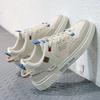 Men's Casual Sneakers Skateboarding Shoes Lightweight Walking Shoes Flat Lace-Up Sneakers Male Travel Tenis Masculino Plus Size
