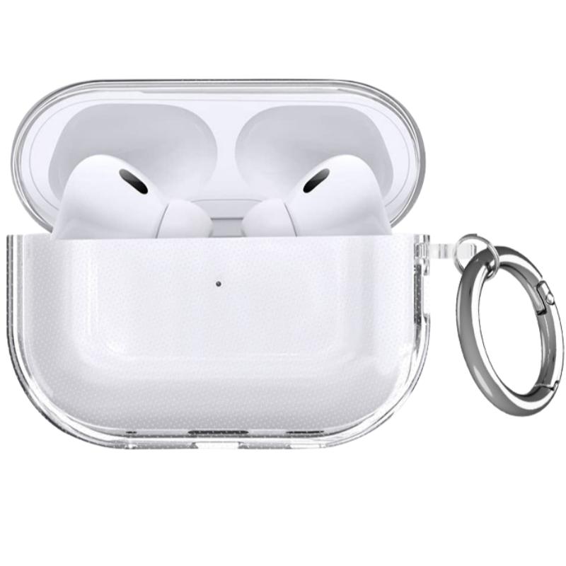 2025 for Airpods Pro 3 Case Clear Glitter Sparkle Bling Case for Airpods Pro 3 Case Cover with Cleaning Kit for Airpods Pro 3