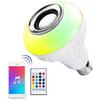 Żarówka Bluetooth do muzyki Żarówka LED RGB Zmieniająca kolor z pilotem do Party Dom Sypialnia Bar