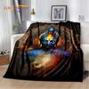 HD Buddha Buddhismus Víra Meditující Náboženství Sakyamuni Bodhisattva Modlitební deka Měkká deka pro domácí postele Pohovka Kid
