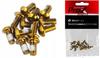 Prox 12 Brake Disc Bolts Gold M5X10Mm