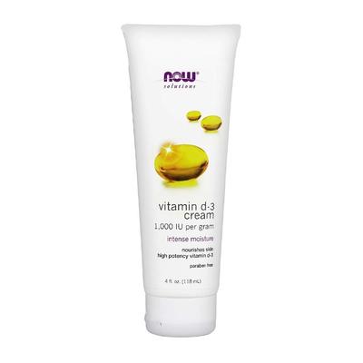 Solutions Vitamin D-3 Cream 1000 IU, 4 Fl Oz