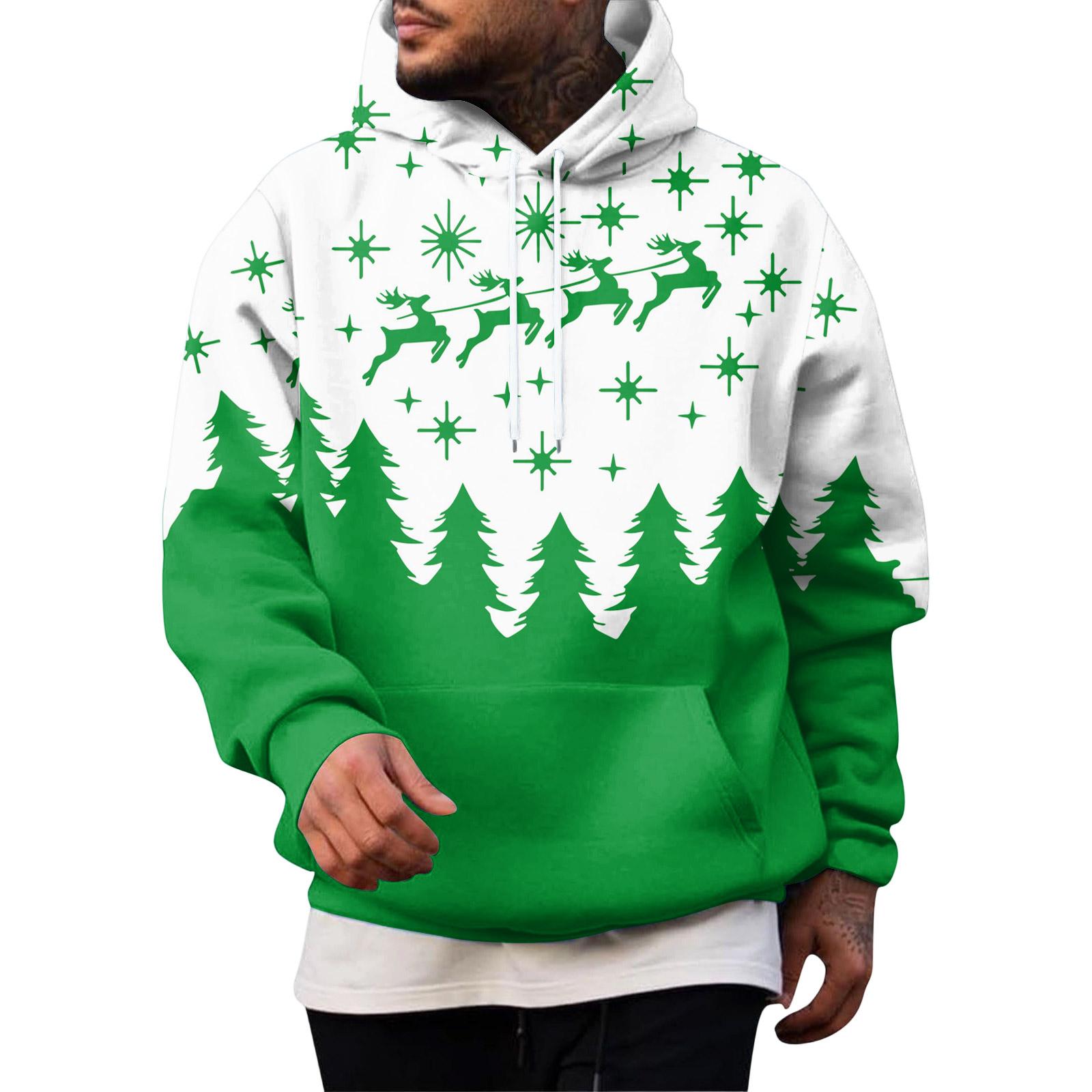 

Спортивный костюм с капюшоном, унисекс, одежда для бега, пуловер с длинными рукавами, толстовка с капюшоном XL зелёный