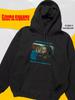hoodie-Casual Pullover Sweatshirt Word of the Gang Blood On the Asphalt