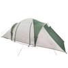 Dome Family Tent for 6 Persons Green Waterproof