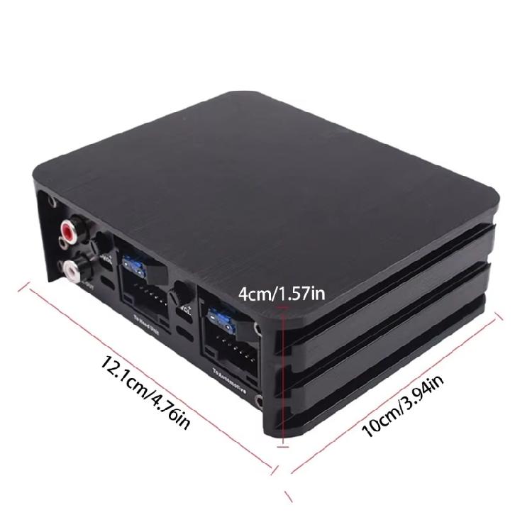 Multifunctional 240W Vehicle Sound Amplifier with High Power Output and Easy Installation for Enhanced Music Enjoyment
