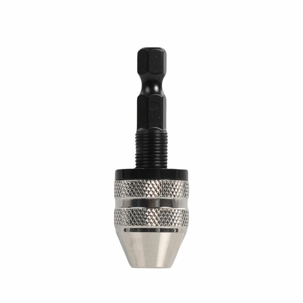 0.3-3.6mm Quick Change Drill Attachment Hex Shank Chuck Conversion Tool Auto Repair