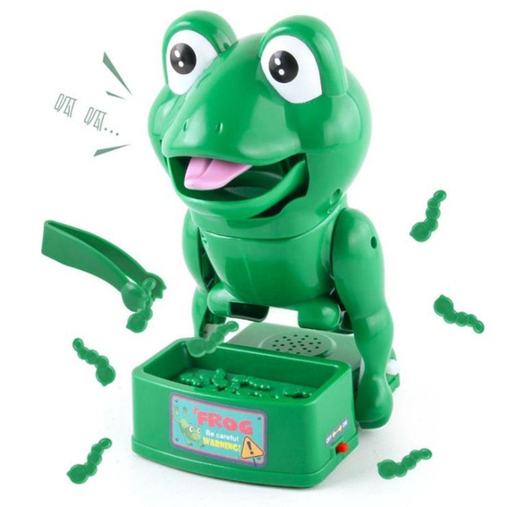 Multifunctional Stealing Insect Frog Biting Prank Toys Plastics Frog Board Games  Birthday Gift