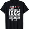 Juneteenth Freeish Since 1865 Ancestor Black History T Shirt