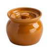 Single-Serving Ceramic Clay Stew Pot - Food Grade Double Boiler for Household Soup and Stew