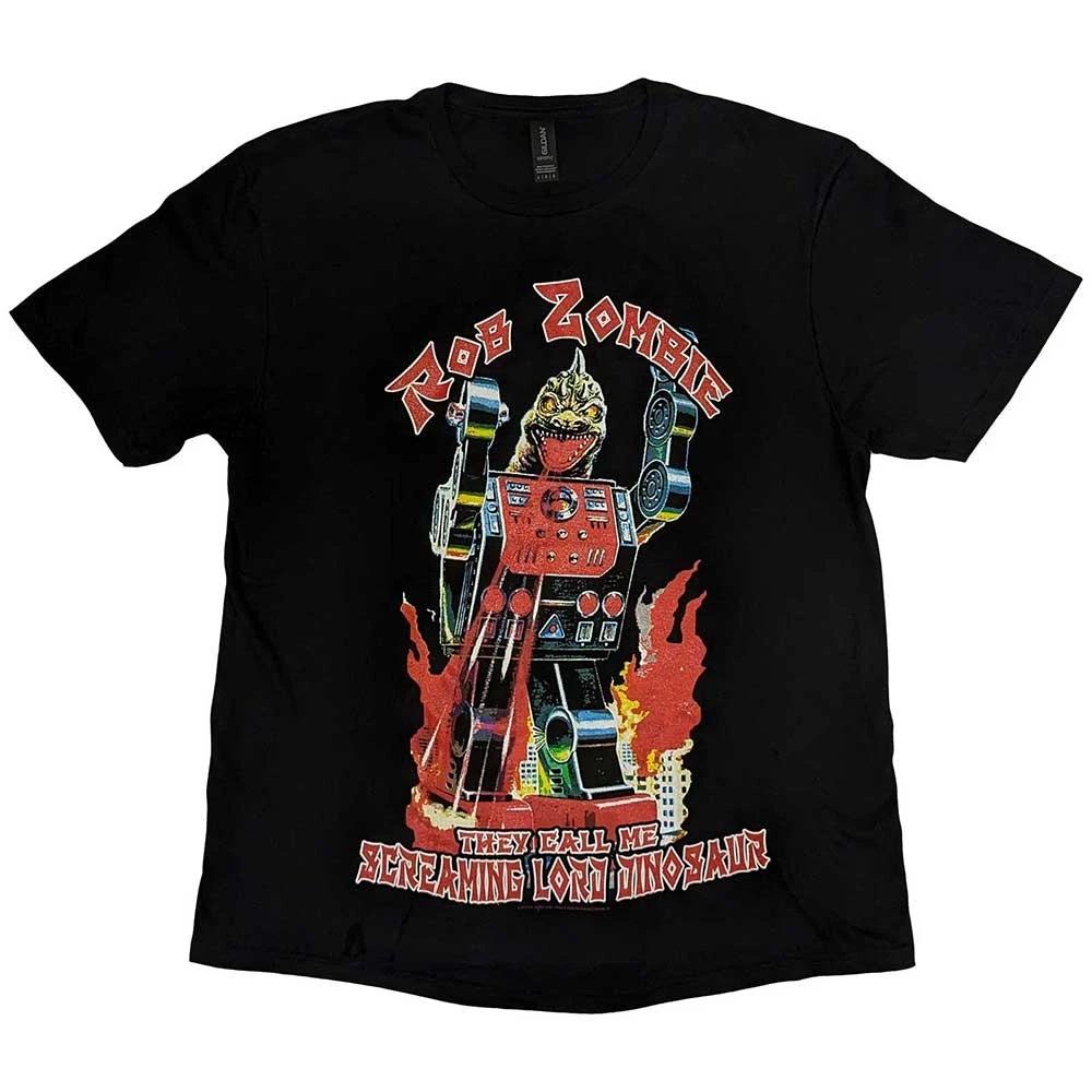 Rob Zombie Unisex T-Shirt: Lord Dinosaur (Small) XL
