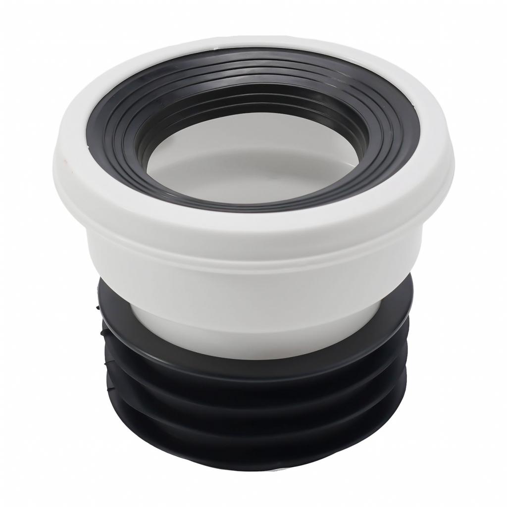 Accessories Toilet Nozzles Eccentric Design PVC Straight Style