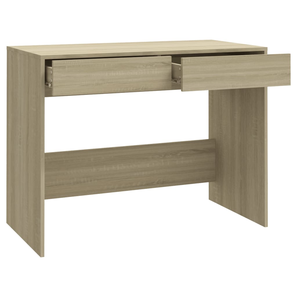 Desk Sonoma Oak 101 x 50 x 76.5 cm Particleboard