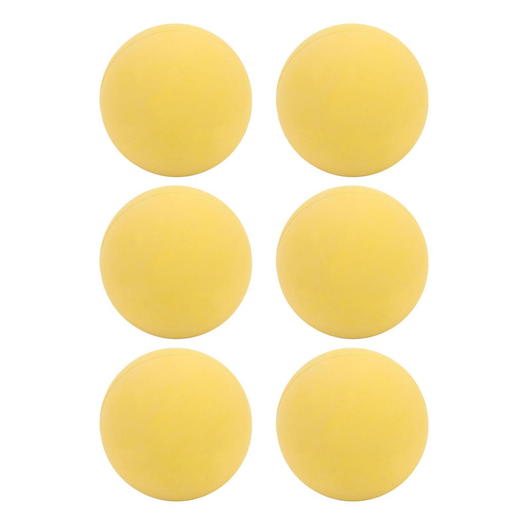 Lacrosse Ball Set PVC Elastic Excellent Grip Lightweight Massage Balls Set for Kids Club Training 6 PCS