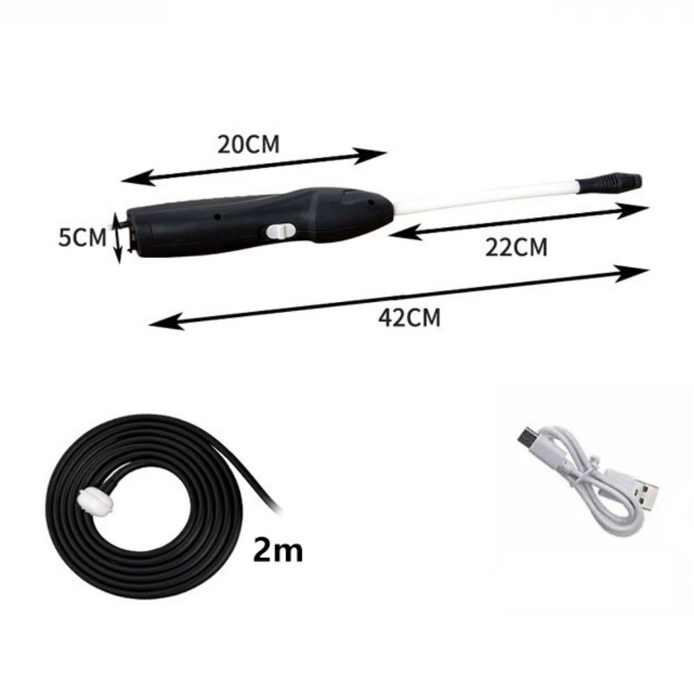Bendable Automatic Electric Sprayer Rechargeable Multi-angle Adjustment Water Sprinkler Sprayer 500mAh Lithium Multifunction