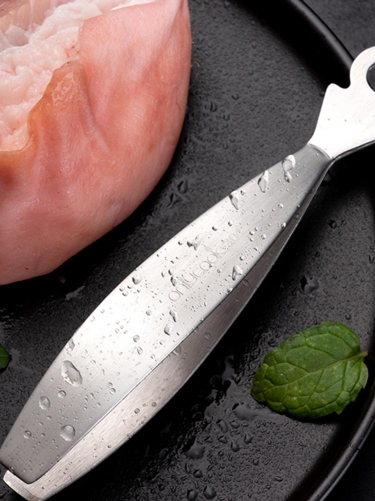 304 Rostfritt Stål Gris Hårklämma, Enkelhet Hushållstillbehör, Kyckling, Anka, Hårborttagningspincett, Köksredskap