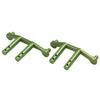 RC Aluminium Front Rear Body Mounts Set Car   Column Post for   Typhon 1Celsius10 RC Car