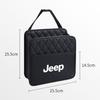 Multifunctional Car Rear Seat Back Storage Bag Waterproof Bag Sticker For Jeep TRAILHAWK COMMANDER LIBERTY Wrangler Accessories AMW1