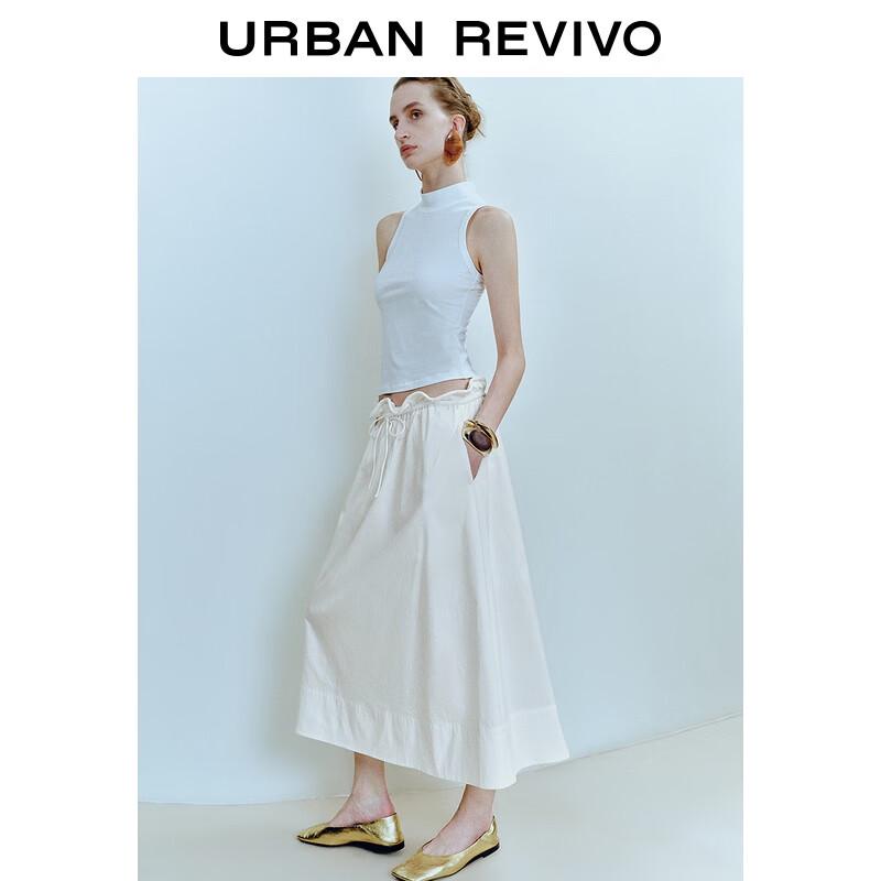 UR Women s Pleated A-Line Midi Skirt L