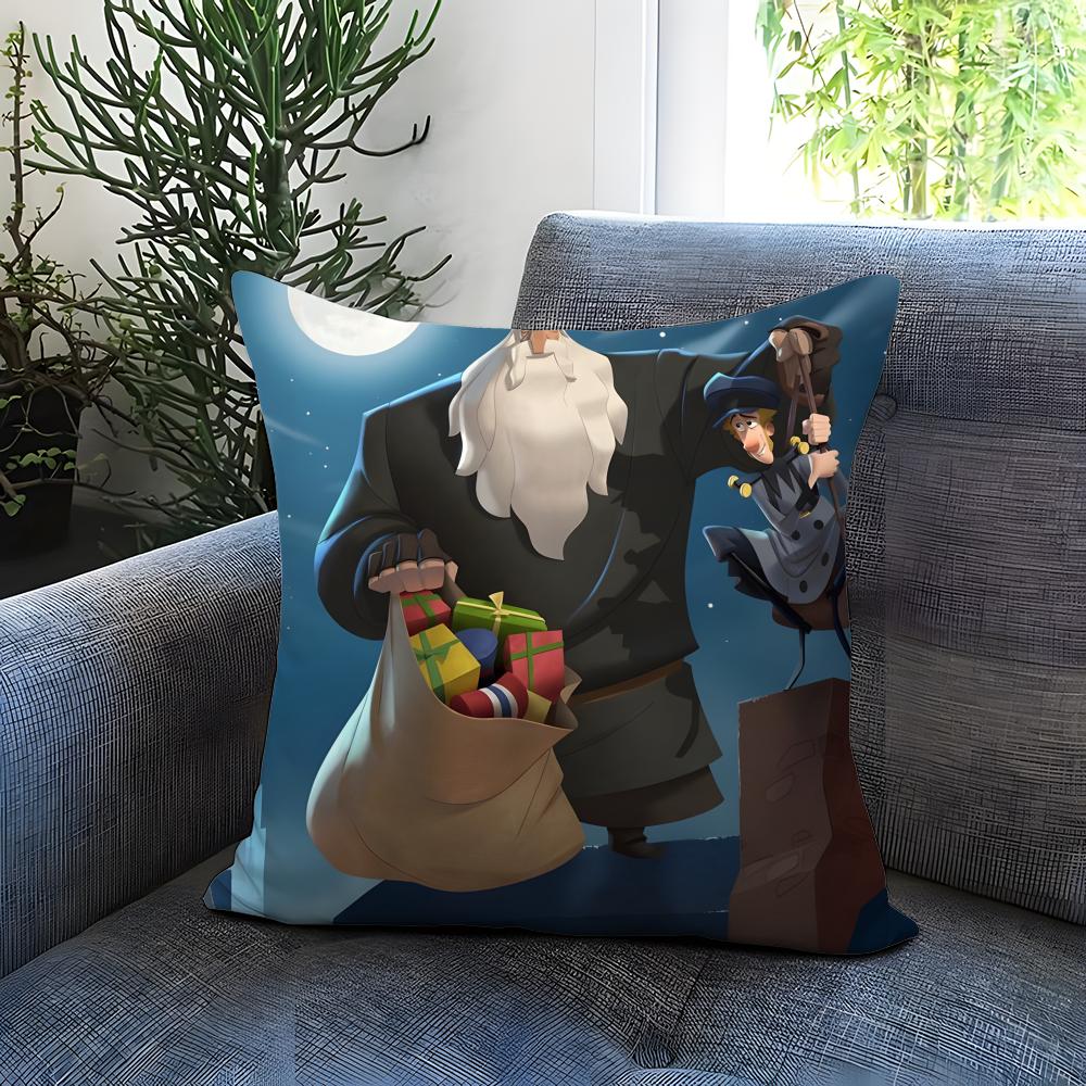 POPULAR Kklauss Cushion Cover Comfortable Reversible Pillow Cover Ideal for Car Sofa Bedroom & Beyond
