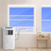 With Zip Window Door Seal Cloth Removable Flexible Sealing Set  For Portable Air Conditioner