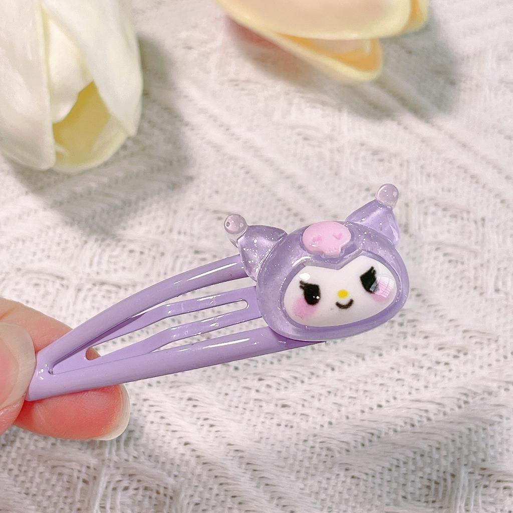 Transparent Cartoon Sanrio Shark Clip Summer Large Kulomie Grab Clip Hairpin Back Head Hair Accessories Headgear Hairpin