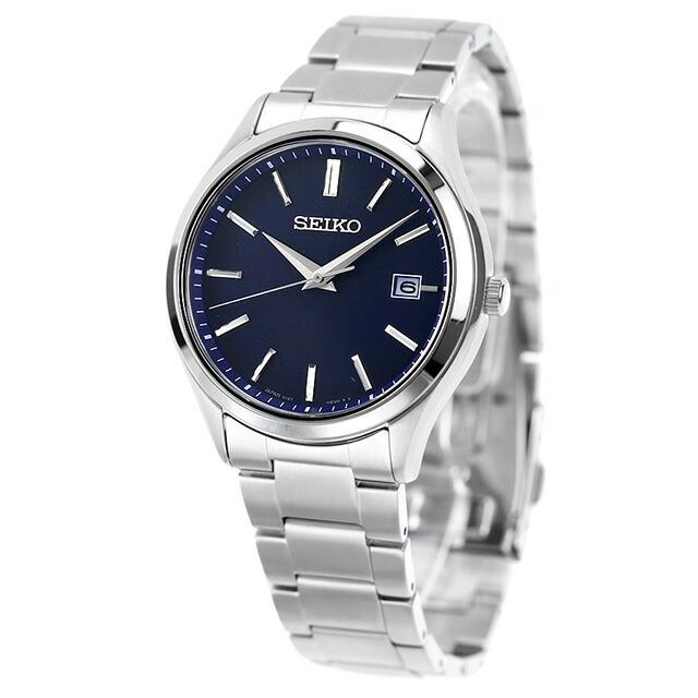 SEIKO Selection Watch Brand Solar SBPX145 Analog Navy Made in Japan Men's