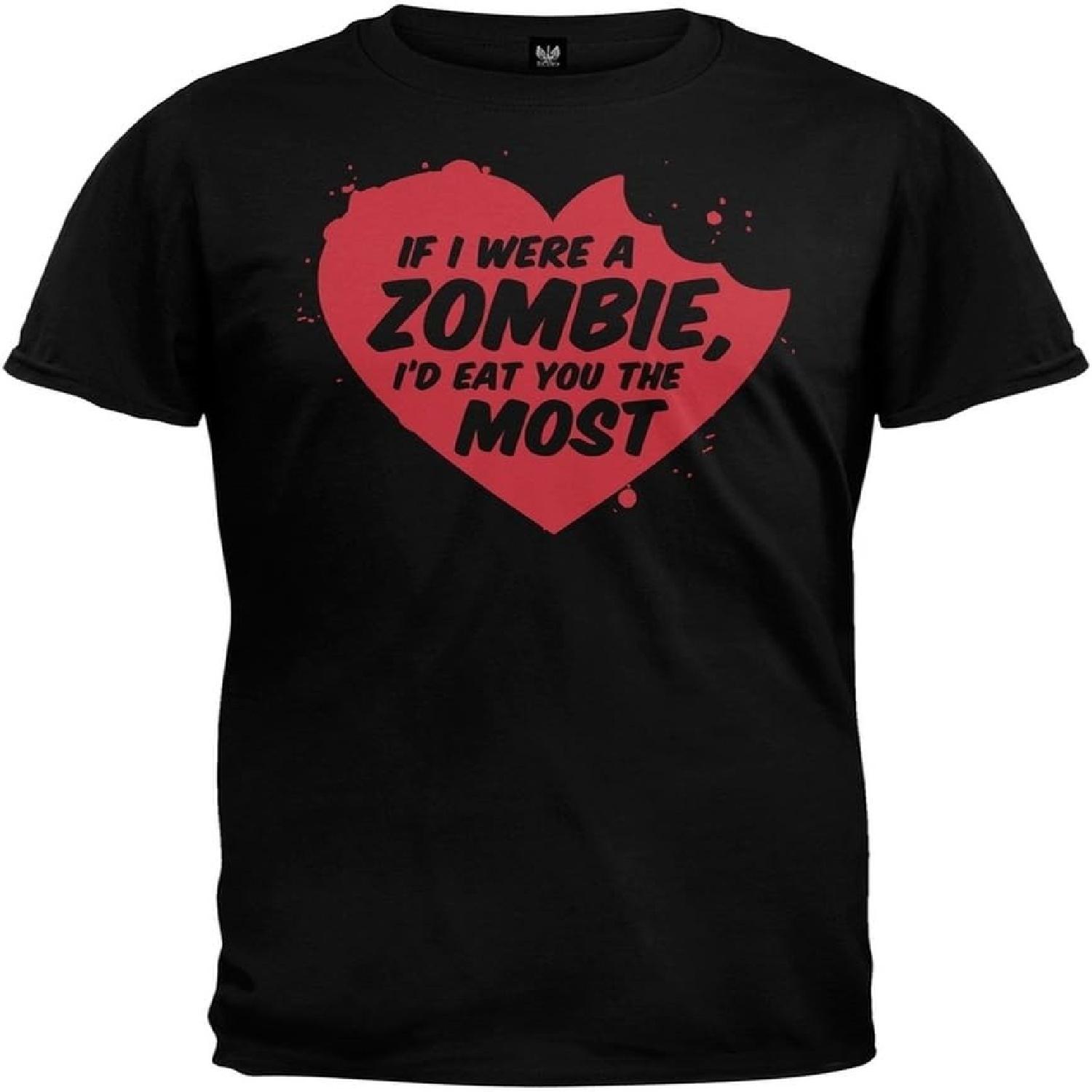 Old Glory If I were A Zombie T-Shirt Black S