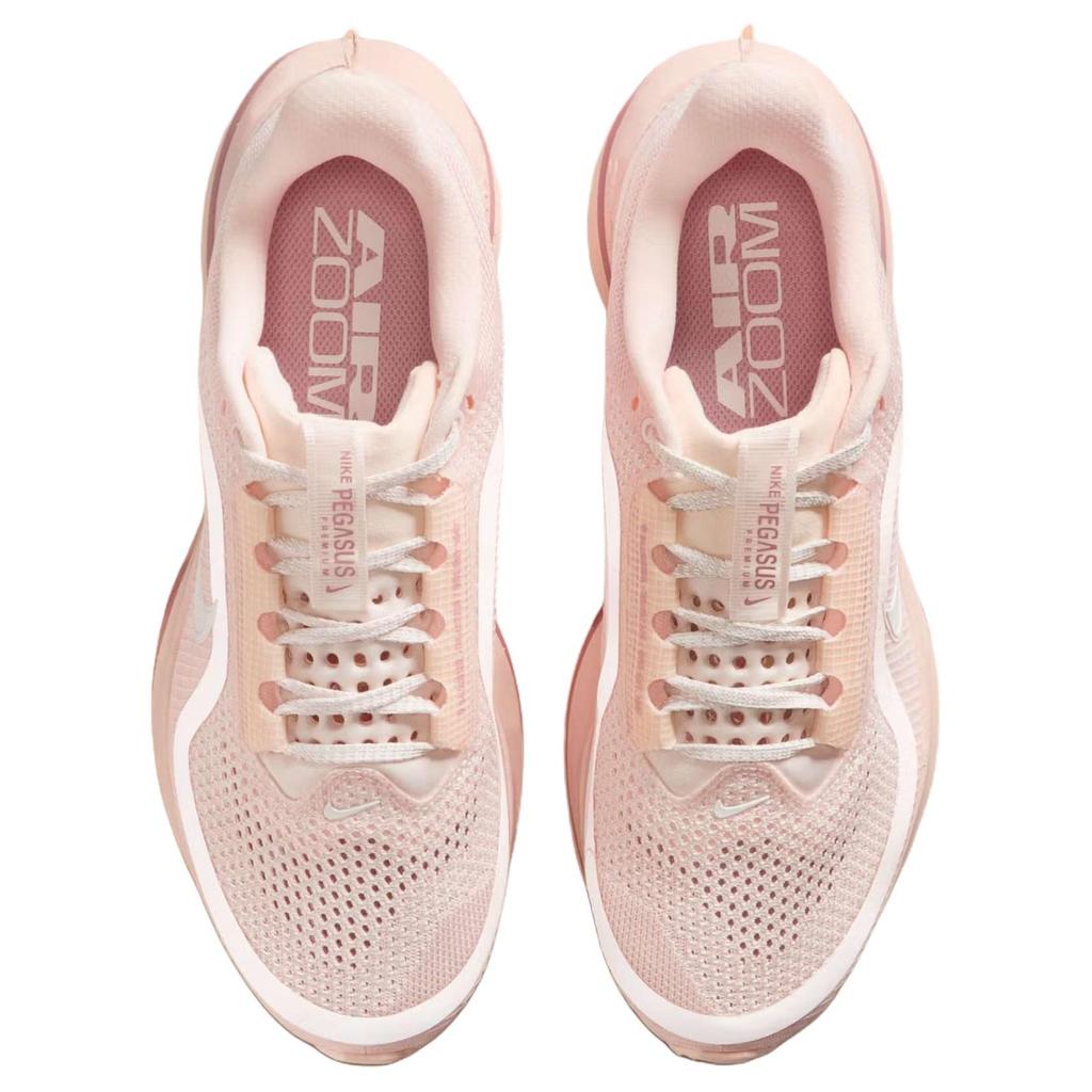 Nike Pegasus Premium Breathable Support Long Distance Running Sprint Running Shoes Women's Pink HQ2593-801