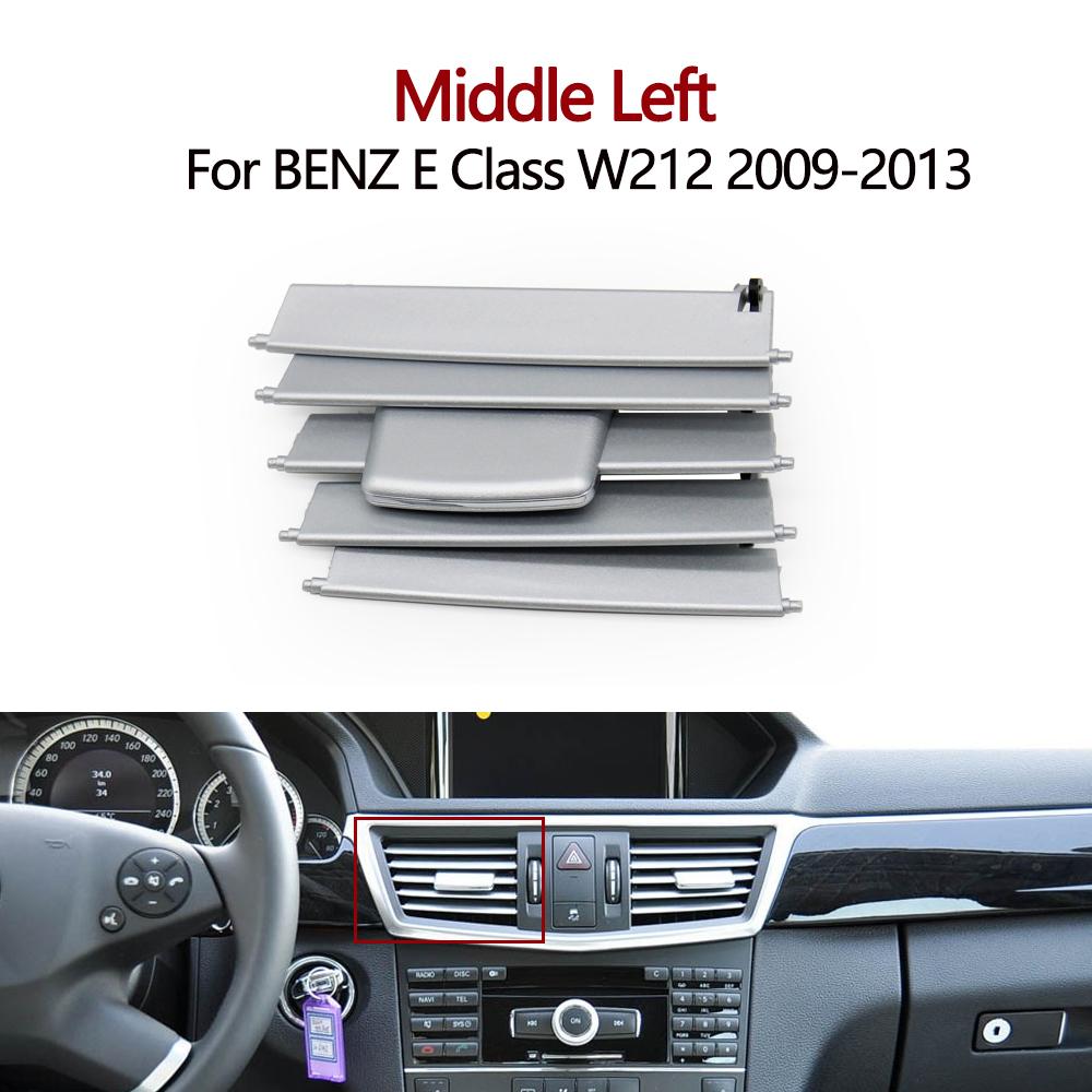 Car Front Dashboard Left Right Middle Air Vent Grille Repair Kit For Mercedes Benz E Class W212 E350 E550 2009 2010 2011 2012